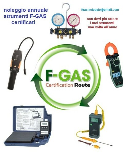 Gas noleggio strumenti - f-gas,
