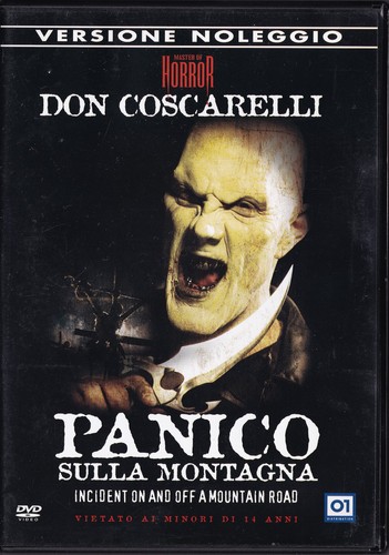 Panico sulla montagna dvd - panico,