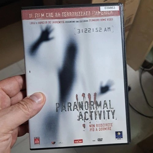 Dvd paranormal activity - -,